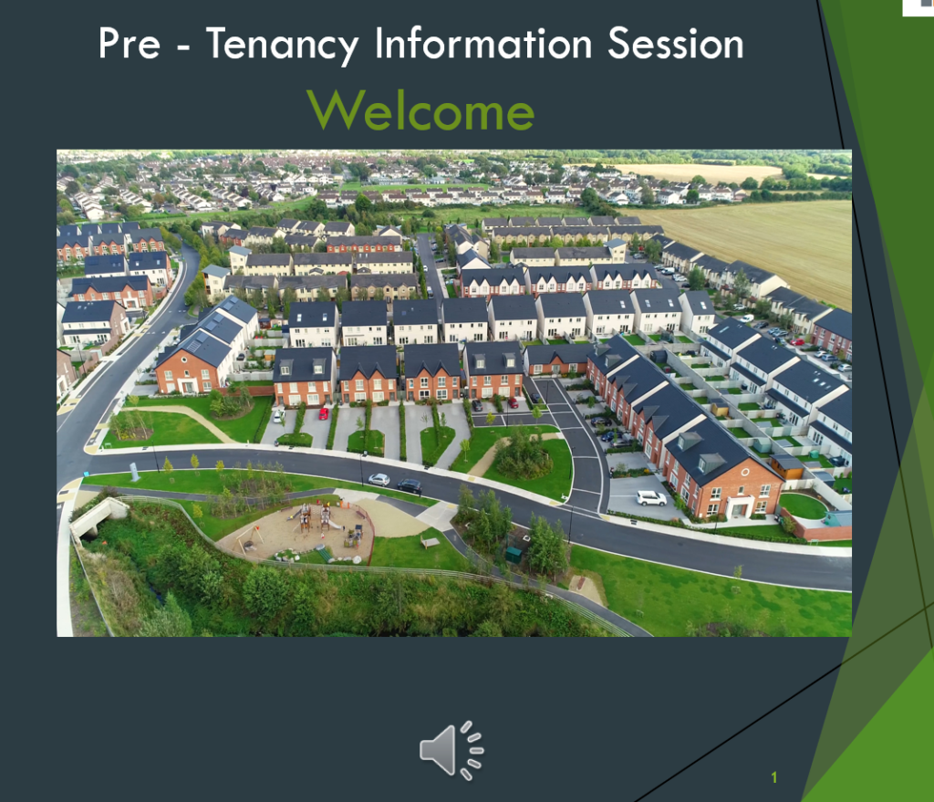 Pre-Tenancy Information Session