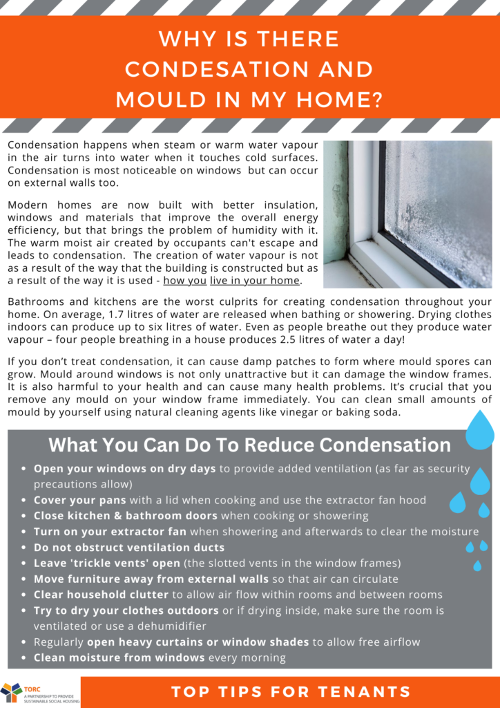 infographic on condensation