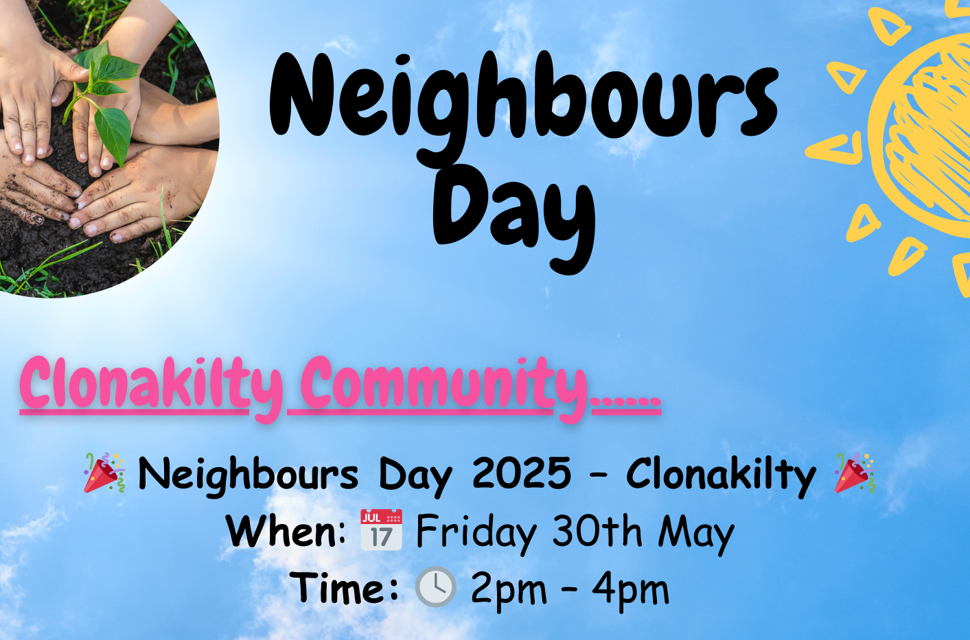 Pairc Thiar- European Neighbours Day